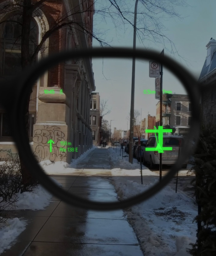 EvenRealities Even G2B Smart Glasses Green product in use