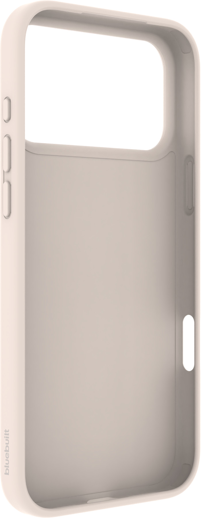 BlueBuilt Protective Back Cover Apple iPhone 17 Pro Max Beige rechterkant