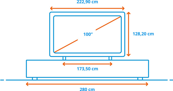 Hisense ULED 100" U79SE (2026) visual Coolblue 1