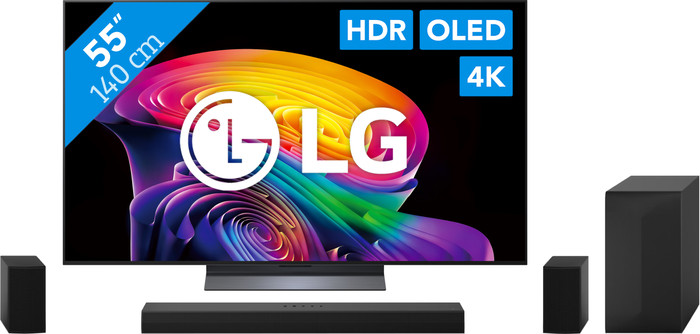 LG OLED 55" C6 (2026) + LG DS60TR Main Image
