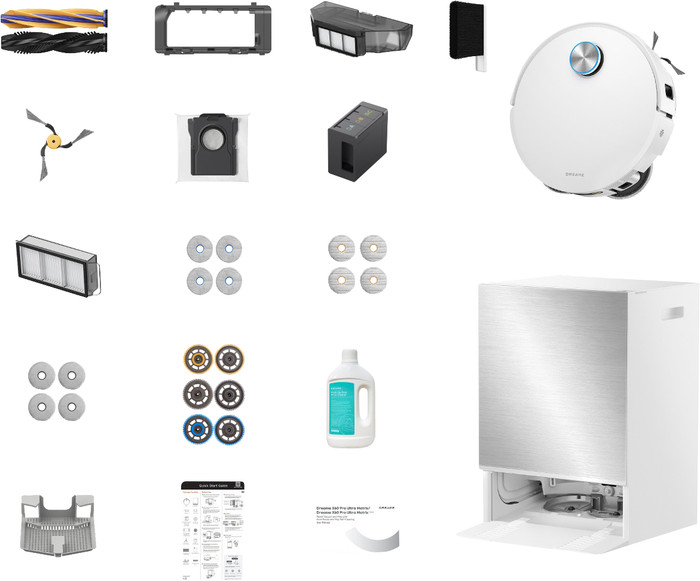 Dreame X60 Pro Ultra Matrix White accessoire