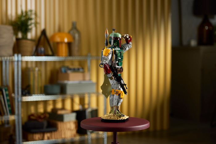 LEGO Star Wars Boba Fett 75455 product in gebruik