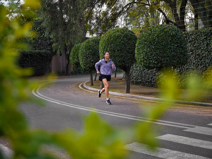 Garmin Forerunner 265 Wit product in gebruik
