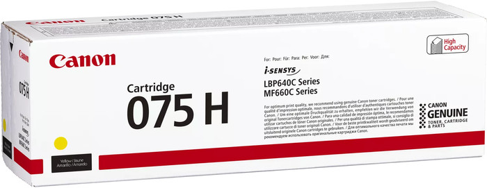 Canon 075H Toner Combo Pack verpakking