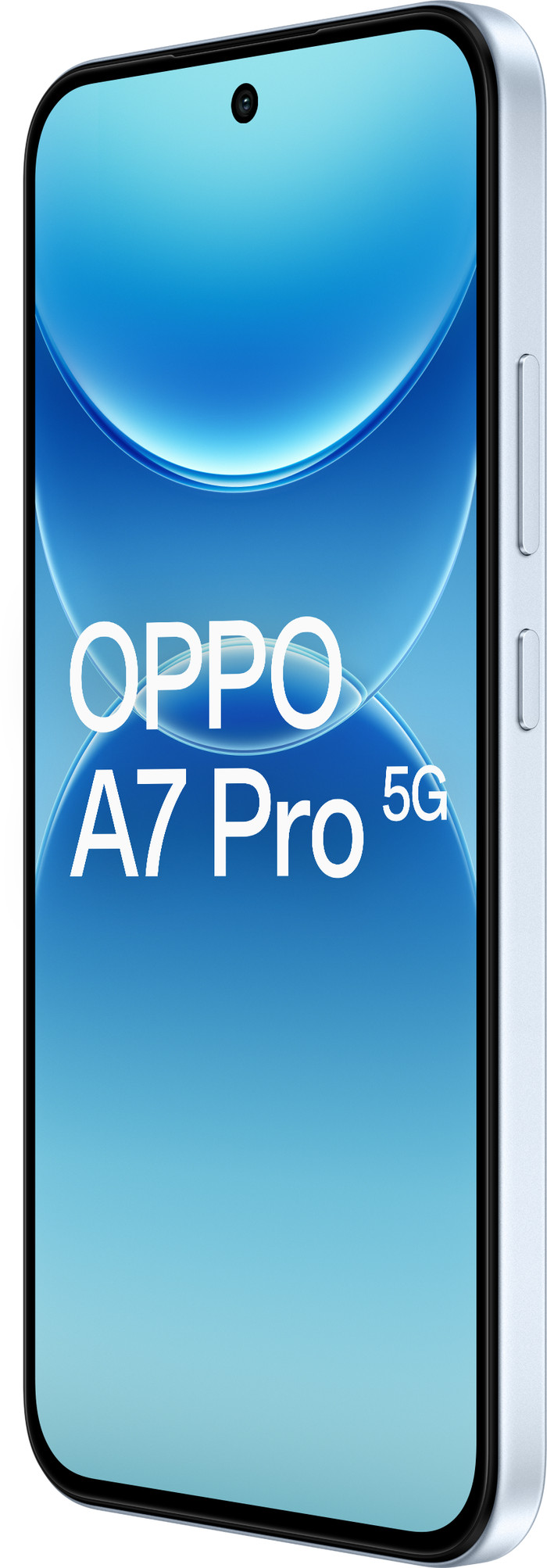 OPPO A7 Pro 256GB Blauw 5G voorkant