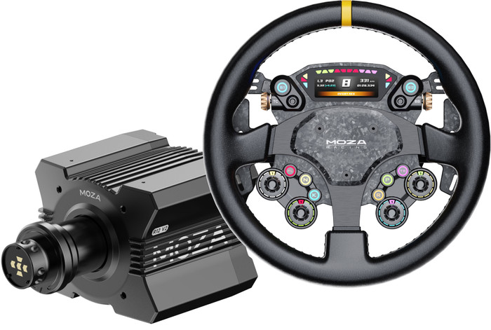 Moza R12 V2 Direct Drive Wheel Base + CS Pro Stuurwiel Main Image