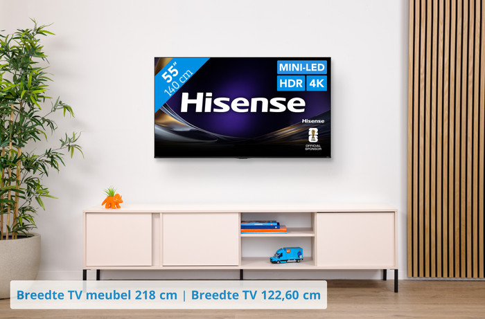 Hisense QD Mini-led 55" U79S PRO (2026) visual Coolblue 1