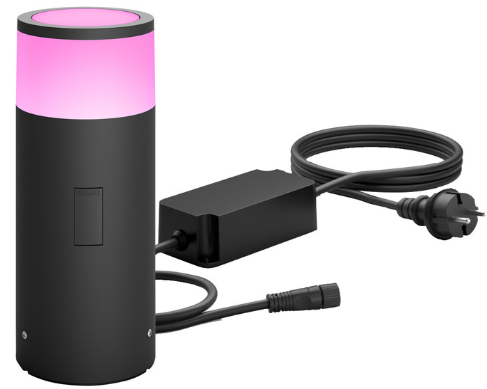 Philips Hue Calla sokkellamp White and Color Zwart laag Startpakket Main Image