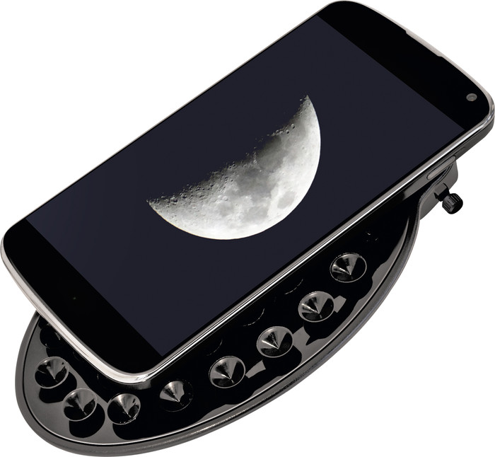 Bresser Spica 130/650 EQ3 Spiegeltelescoop met Smartphone Camera Adapter accessoire