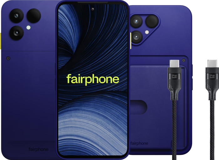 Fairphone 6+ 256GB Blauw 5G + Basis Accessoirepakket Main Image