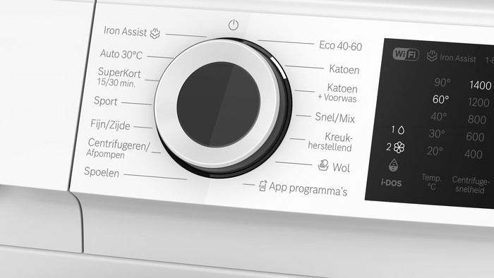 Bosch WGJ234A7NL i-DOS detail