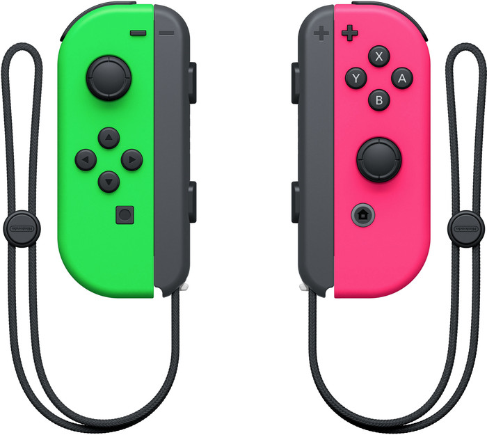Nintendo Switch Joy-Con set Splatoon Groen / Roze Main Image