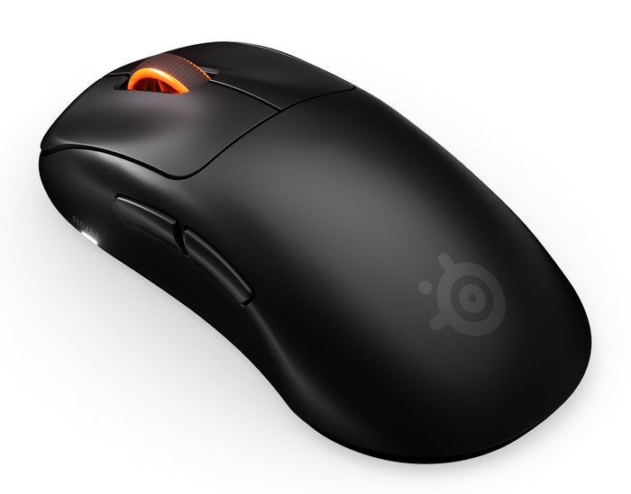 SteelSeries Rival Pro WL Mini Draadloze Gaming Muis Zwart linkerkant