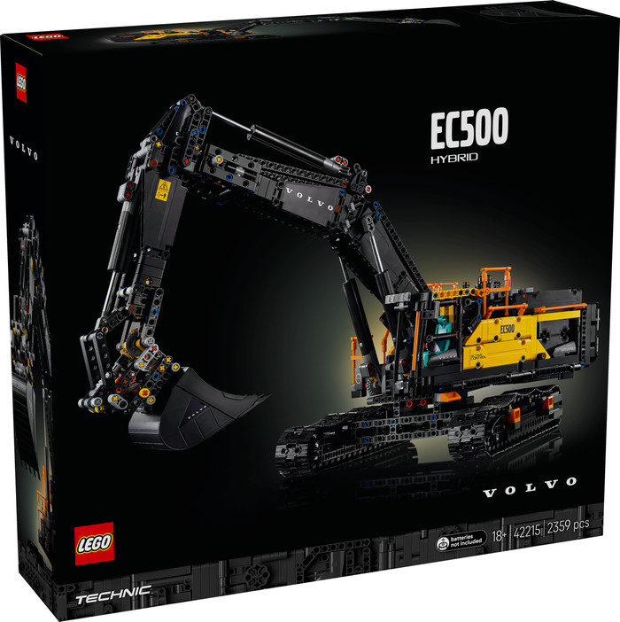LEGO Technic Volvo EC500 Hybrid Graafmachine 42215 verpakking
