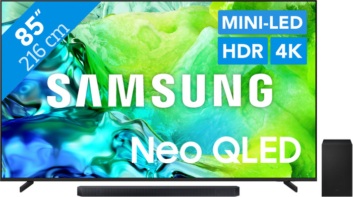 Samsung Neo QLED 85" QN80H (2026) + Samsung HW-Q600H (2026) Main Image