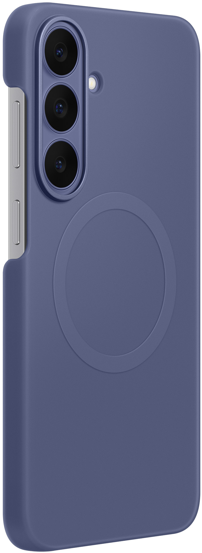 Samsung Galaxy S26 FE Silicone Back Cover with Magnet Purple right side