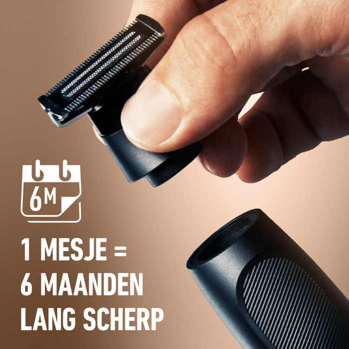 King C. Gillette Style Master detail