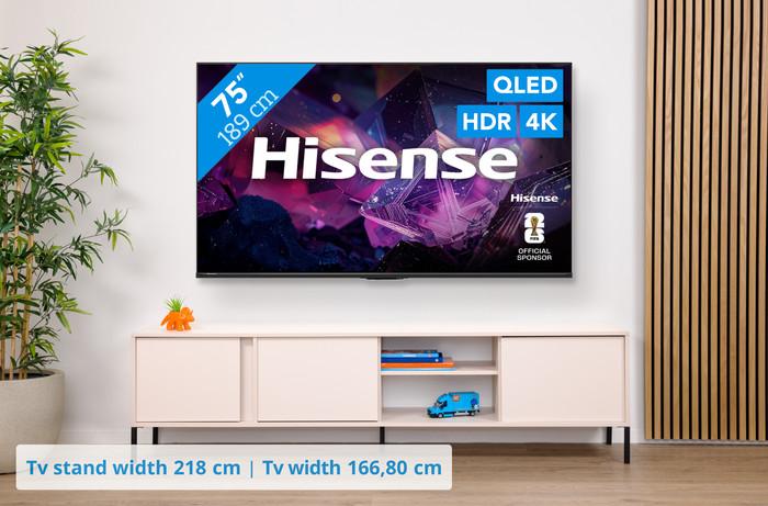 Hisense QLED 75 inches E79S PRO (2026) visual Coolblue 1