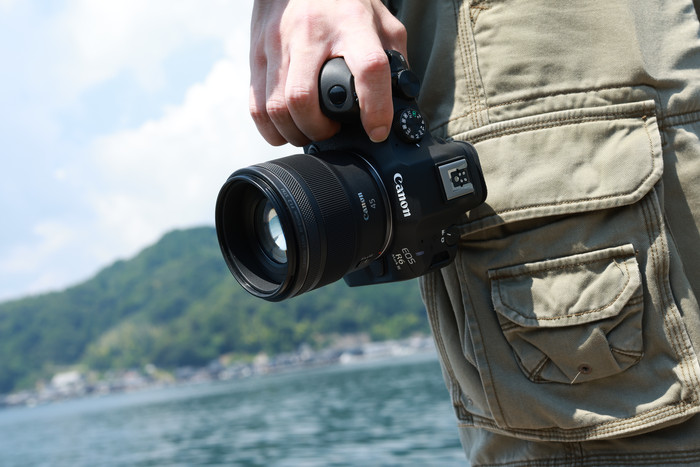 Canon RF 45 mm F1.2 STM product in gebruik