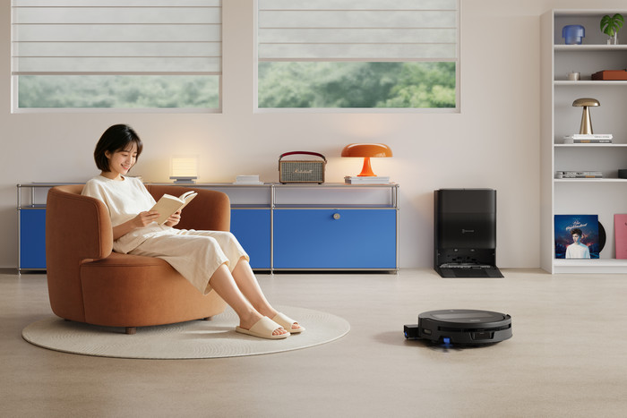 Ecovacs DEEBOT T90 MAX Pro OMNI Care Kit product in use