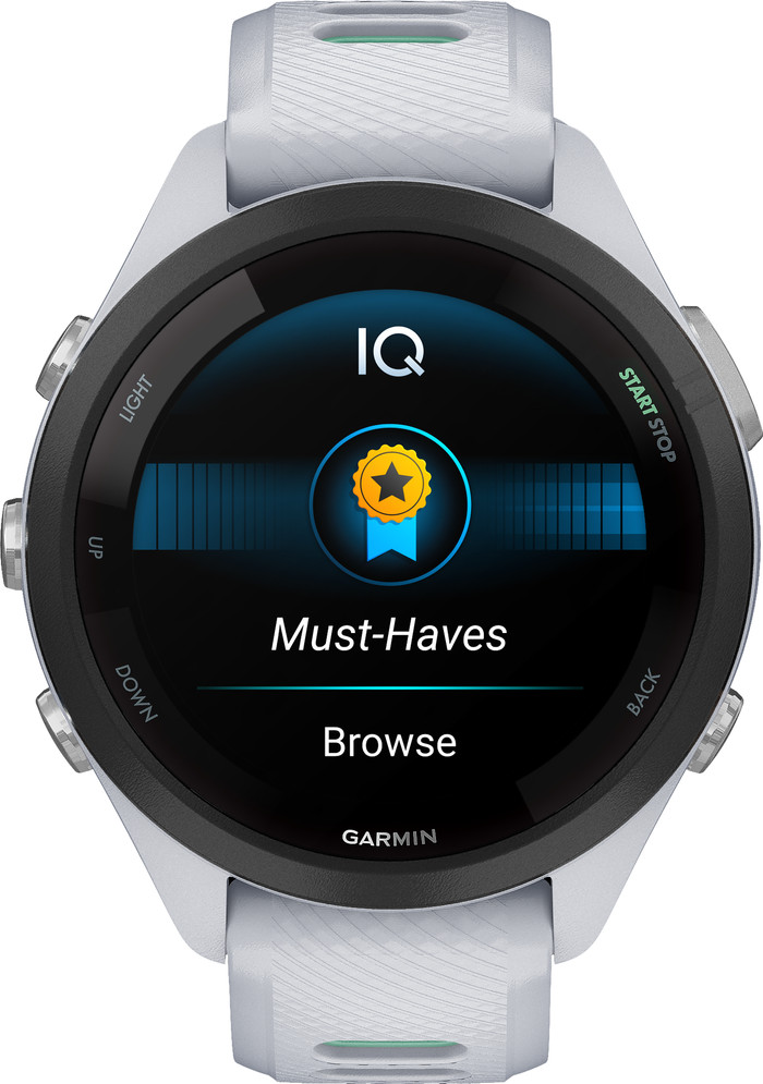 Garmin Forerunner 265S Wit voorkant