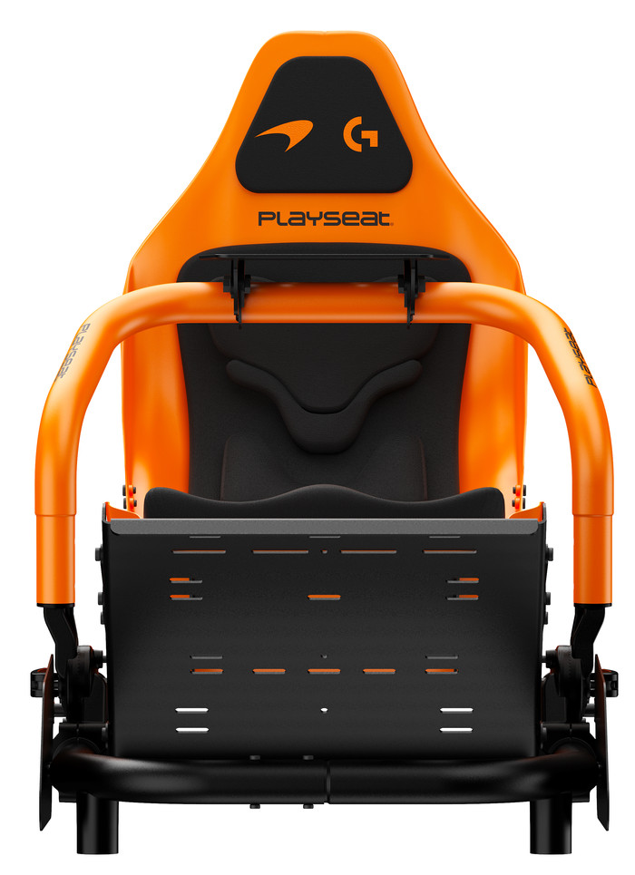 Playseat Formula Instinct McLaren Racing Edition + vloermat voorkant