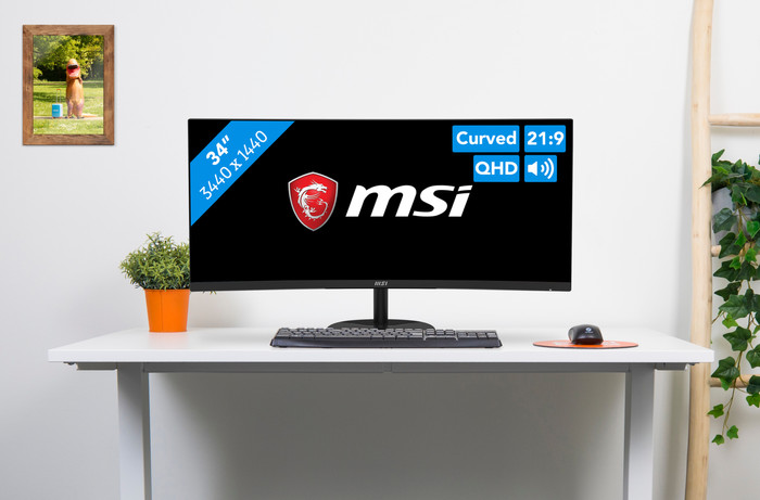 MSI PRO MP341CQ E12 Curved visual Coolblue 1