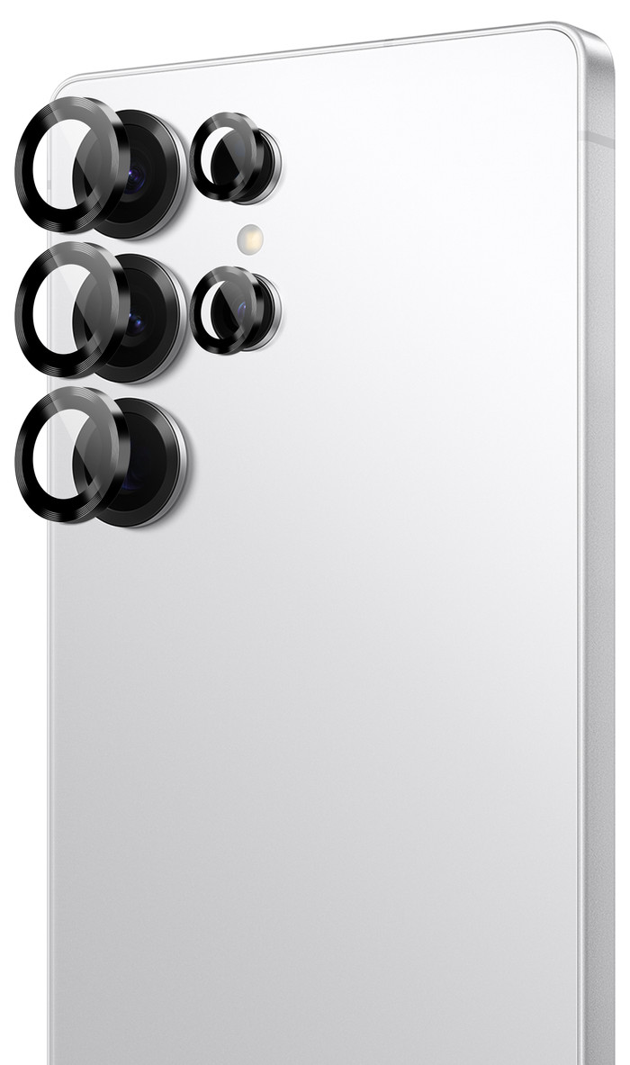 BlueBuilt Samsung Galaxy S26 Ultra Camera Lens Protector Aluminum detail