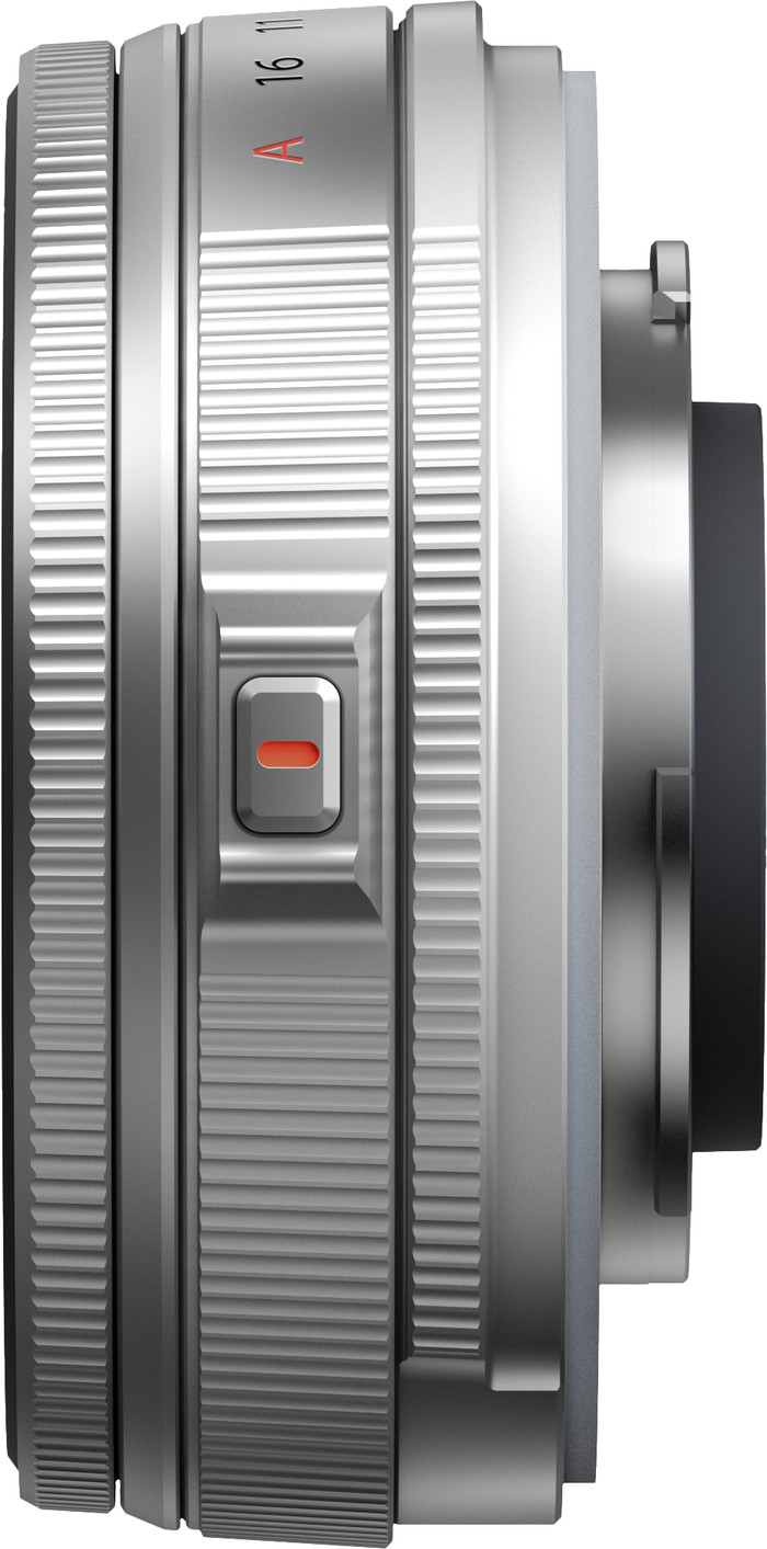 Fujifilm XF 23mm f/2.8 R WR Zilver linkerkant