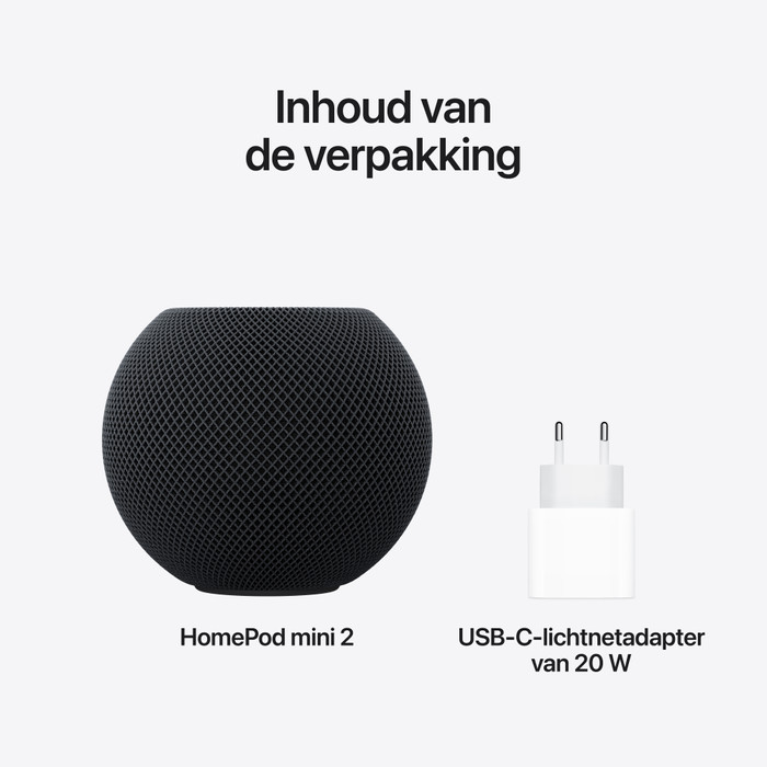 Apple HomePod mini 2 Zwart visual leverancier