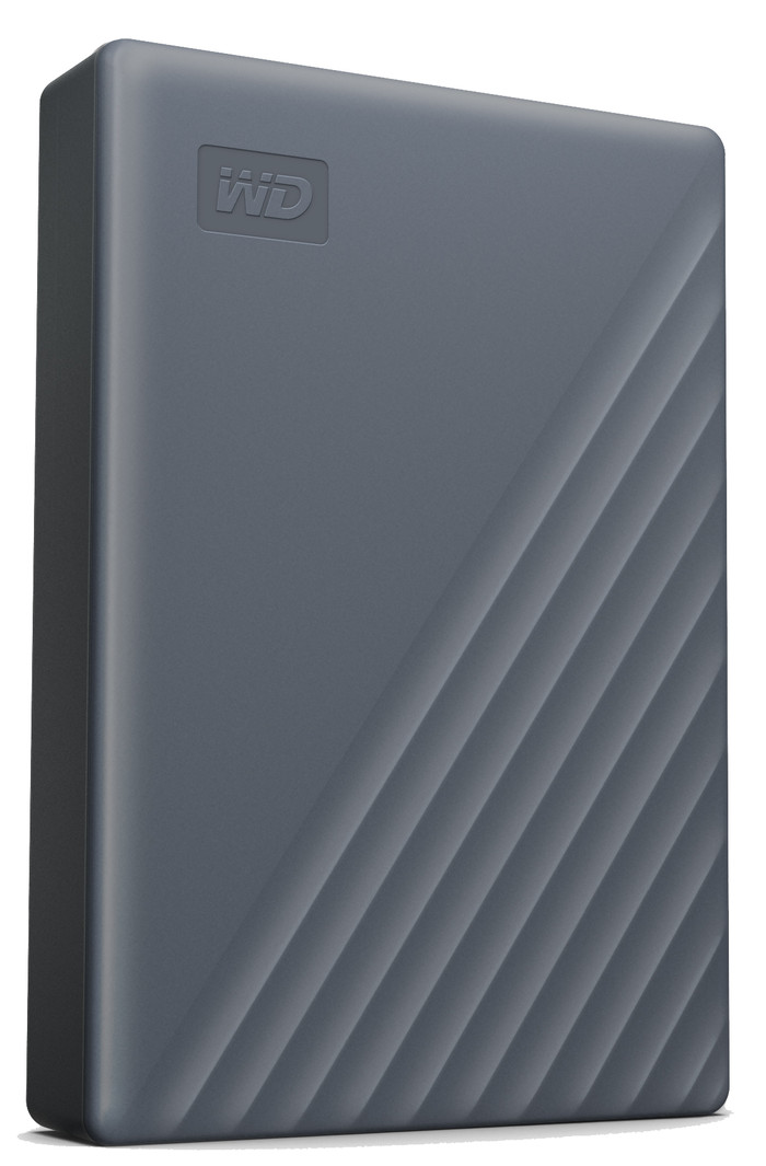 WD My Passport Ultra 5TB Blue - Duo Pack left side