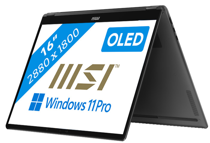 MSI Prestige N16 Flip AI+ OLED NVIDIA RTX Spark N1X C1XMT-039NLY QWERTY Main Image