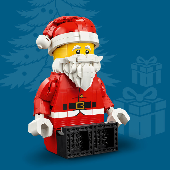LEGO Grote Minifiguur van de Kerstman 40820 detail