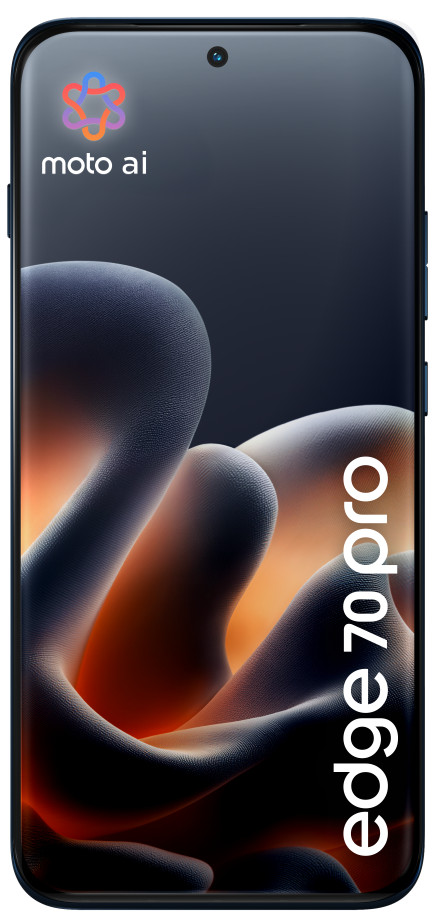 Motorola Edge 70 Pro 256GB Blauw 5G voorkant