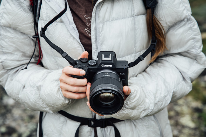 Canon EOS R8 Mark II product in gebruik