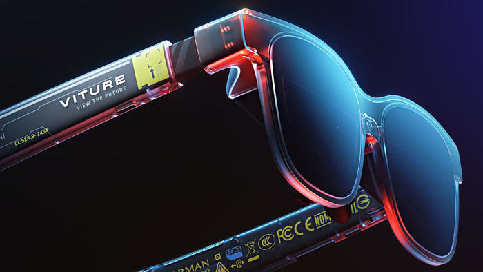 VITURE x Cyberpunk 2077 Luma Cyber XR bril visual leverancier