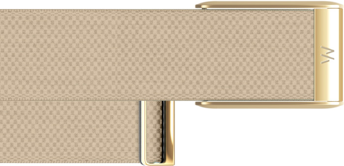 WHOOP 5.0 SuperKnit Luxe Band Beige detail