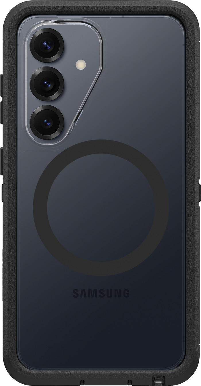 Otterbox Defender Samsung Galaxy S26 Back Cover met Magneet Transparant Zwarte Rand Main Image