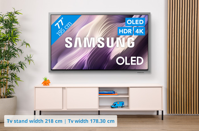 Samsung OLED 77" S99H (2026) + Samsung HW-Q930H (2026) visual Coolblue 1