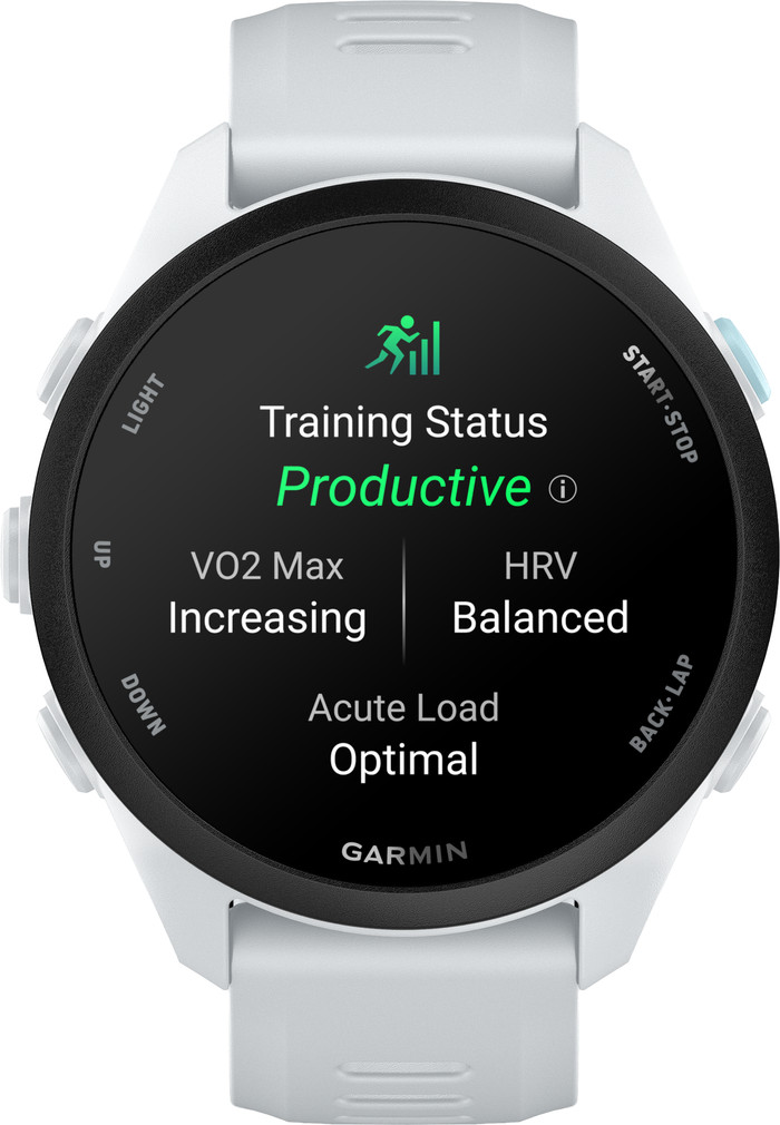 Garmin Forerunner 70 43 mm Wit voorkant