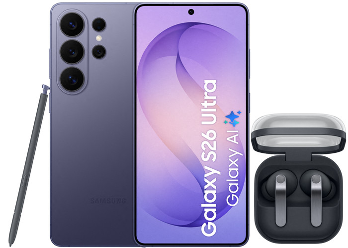 Samsung Galaxy S26 Plus 1TB Dark Ultra 5G + Samsung Galaxy Buds4 Pro Black Main Image