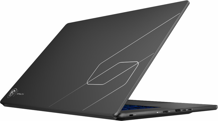 MSI Stealth 16 AI+  Copilot+ PC OLED B3WH-065NL achterkant