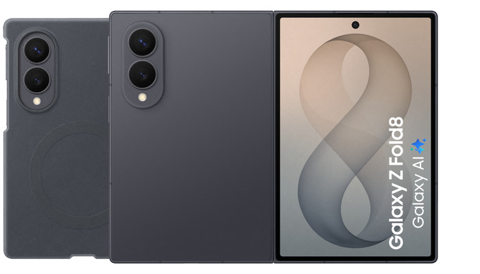 Samsung Galaxy Z Fold 8 512GB Zwart 5G + Siliconen Back Cover met Magneet Zwart Main Image