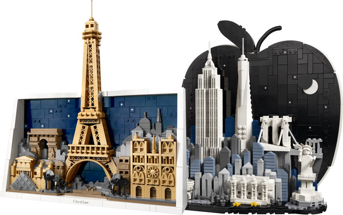 LEGO New York en Parijs Set 21066 + 21064 Main Image
