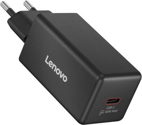 Lenovo 65W Mini Usb C GaN Oplader detail