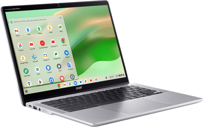 Acer Chromebook Spin 314 CP314-2HN-C4KH linkerkant