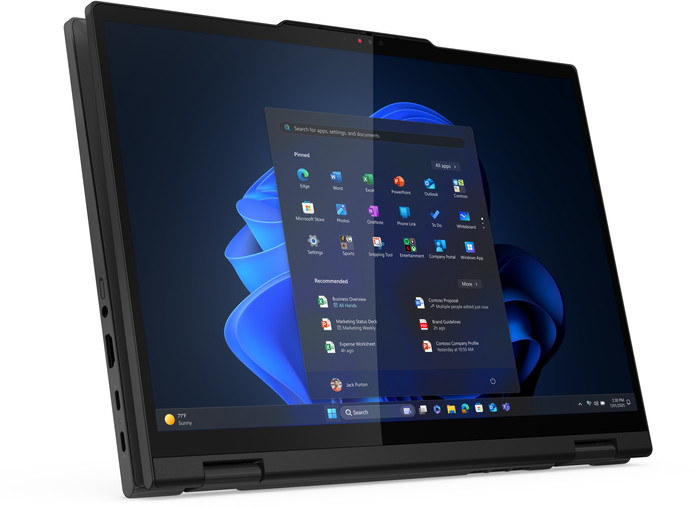 Lenovo ThinkPad T14s 2-in-1 Gen 1 - 21R30069MH QWERTY bovenkant