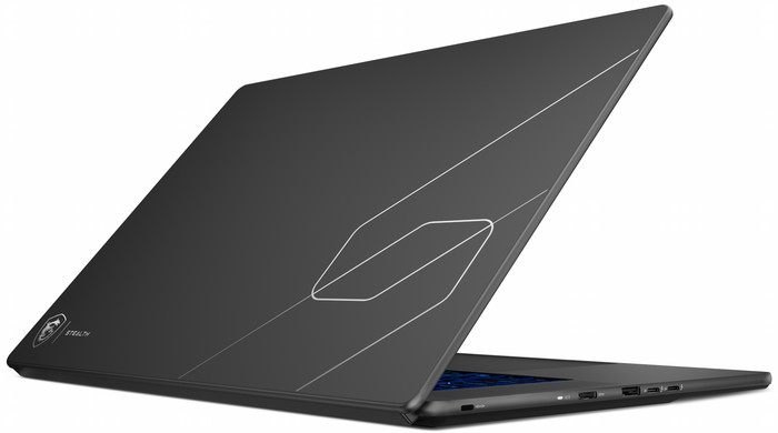 MSI Stealth 16 AI+ Copilot+ PC B3WF-046NL achterkant