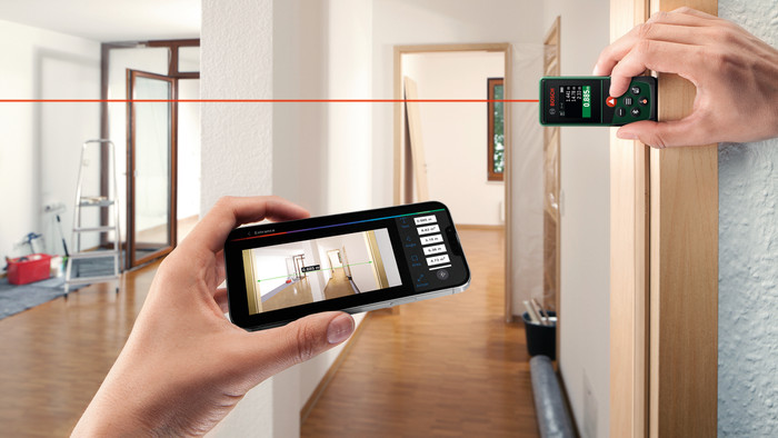 Bosch PLM60-23C product in gebruik