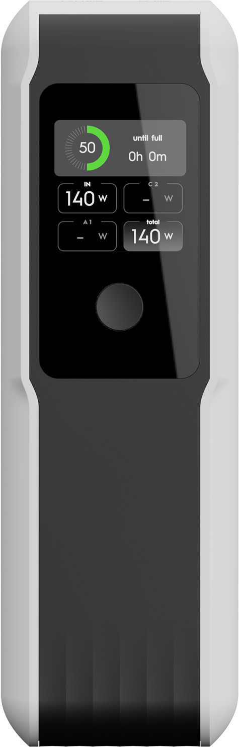 Xtorm NextGen 140W Powerbank 27.000mAh Wit linkerkant